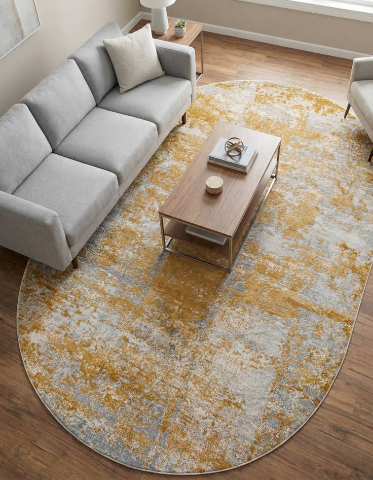 Detail image of 7' 10 x 10' Finsbury Oval Rug