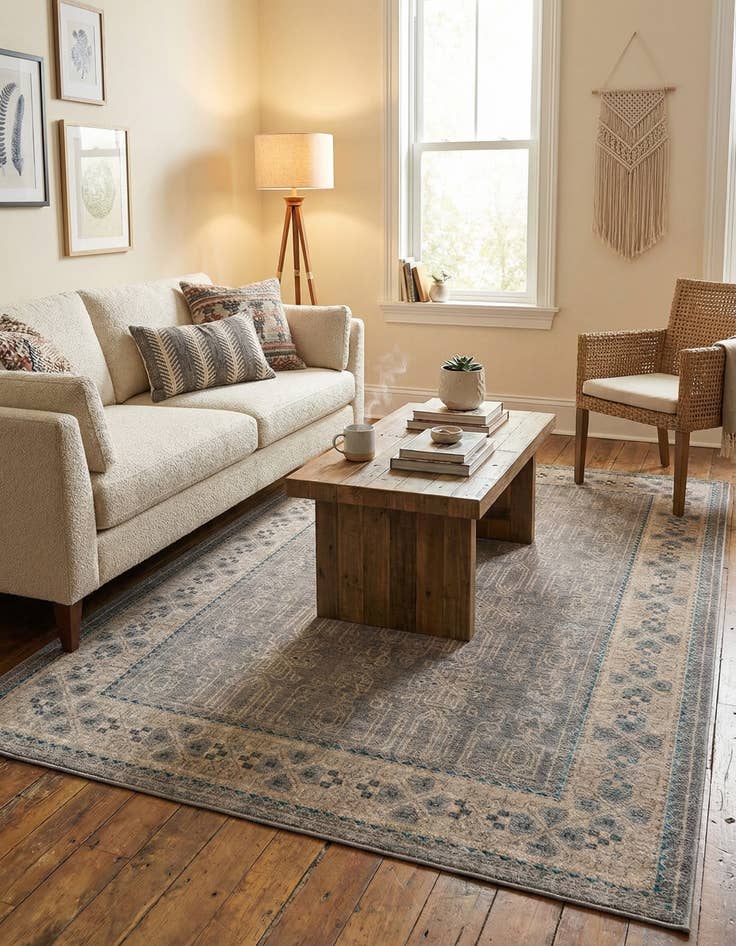 Detail image of 5' x 8' Viola Rug