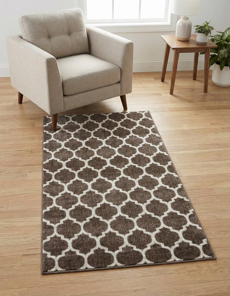 Detail image of 3' x 5' 3 Lattice Rug