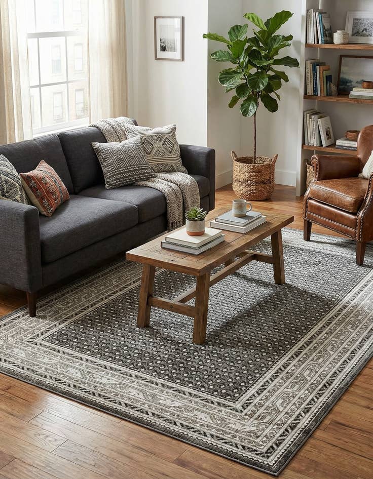 Detail image of 5' 3 x 8' Tribeca Rug