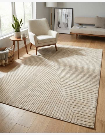 Ivory Contour Rug