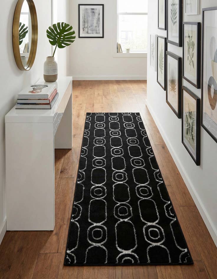 Detail image of 2' x 6' Vogue Geo Runner Rug