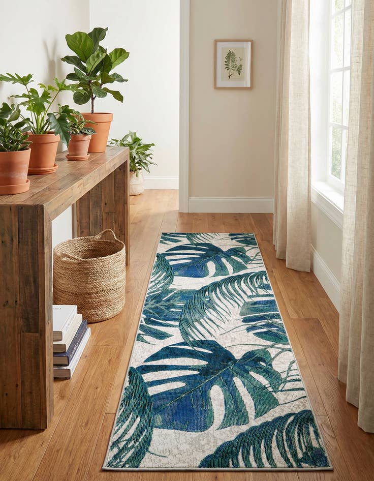 Detail image of 2' x 6' Blossom Runner Rug