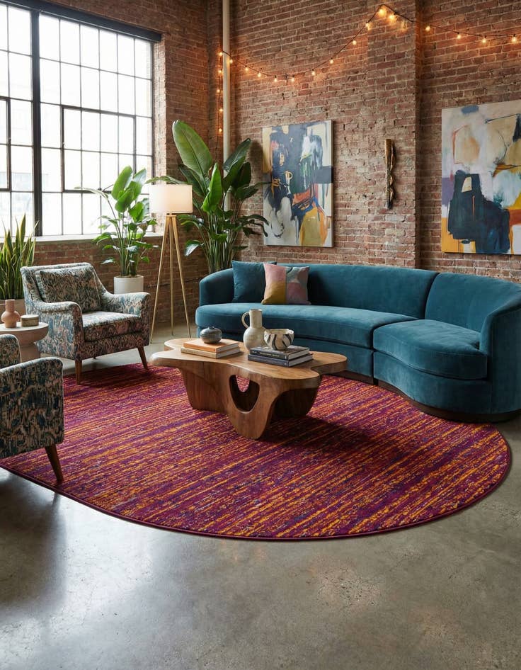 Detail image of 7' 10 x 10' Calypso Oval Rug