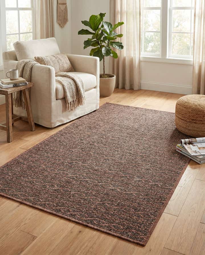 4' x 6' Easy-Clean Modern Indoor / Outdoor Rug