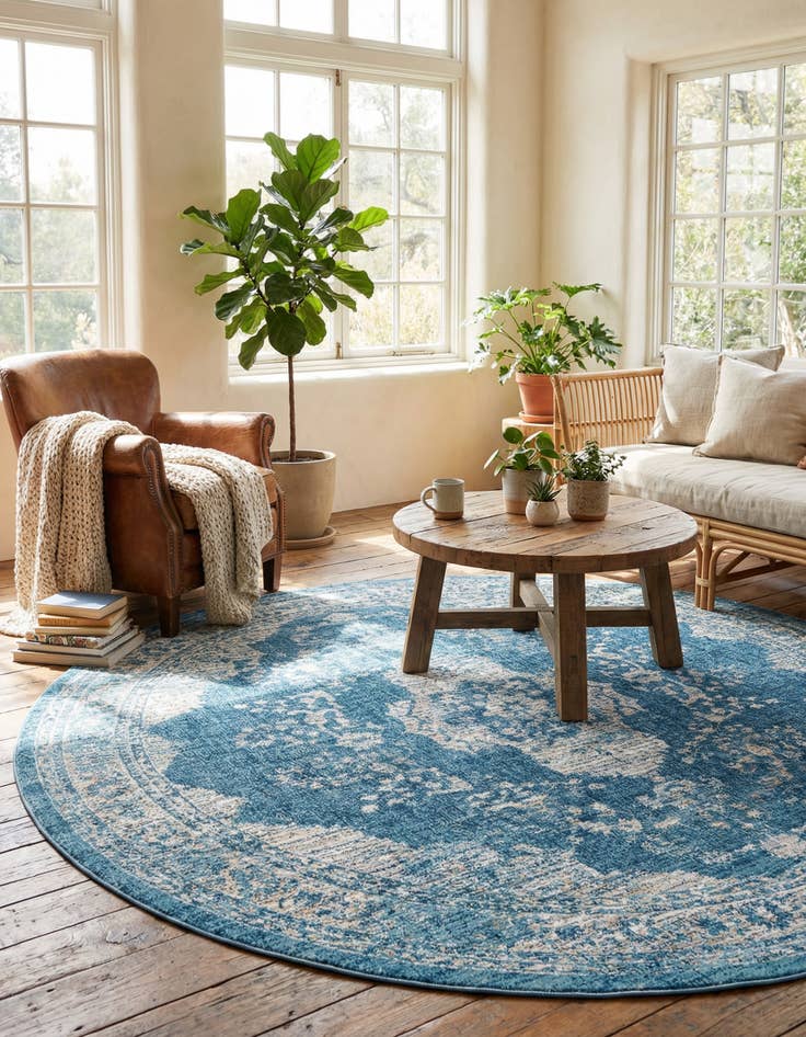 Detail image of 10' x 10' Stockholm Round Rug