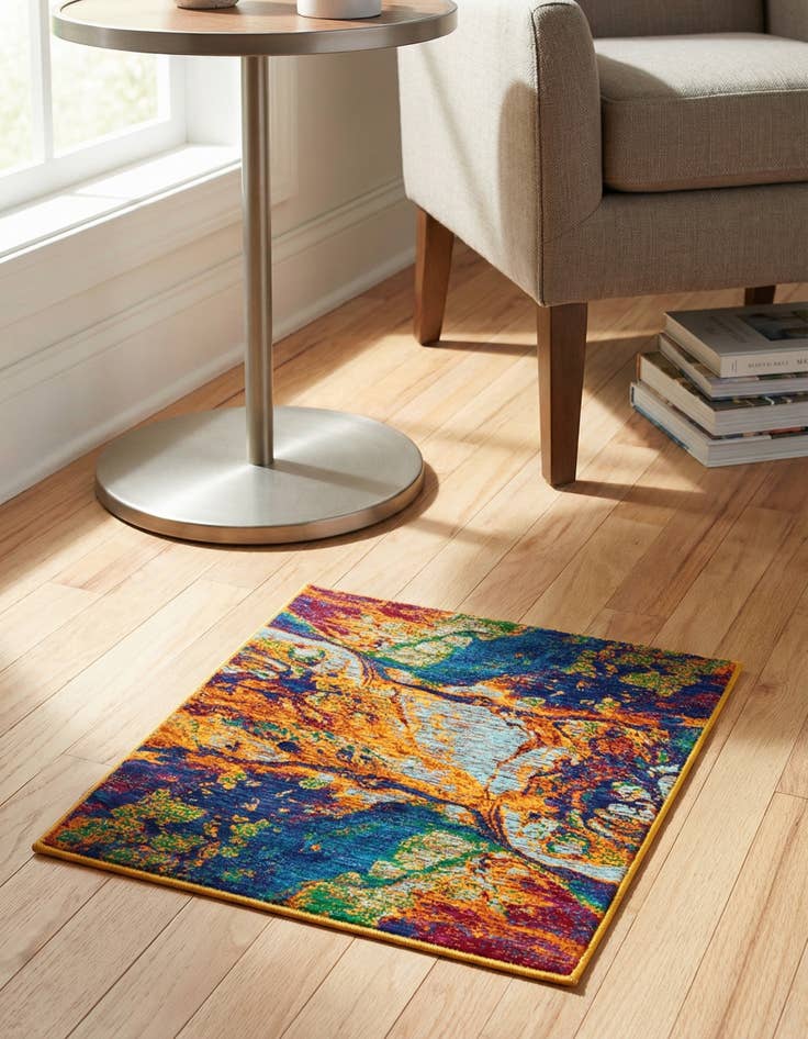 Detail image of 1' 4 x 1' 4 Calypso Sample Rug