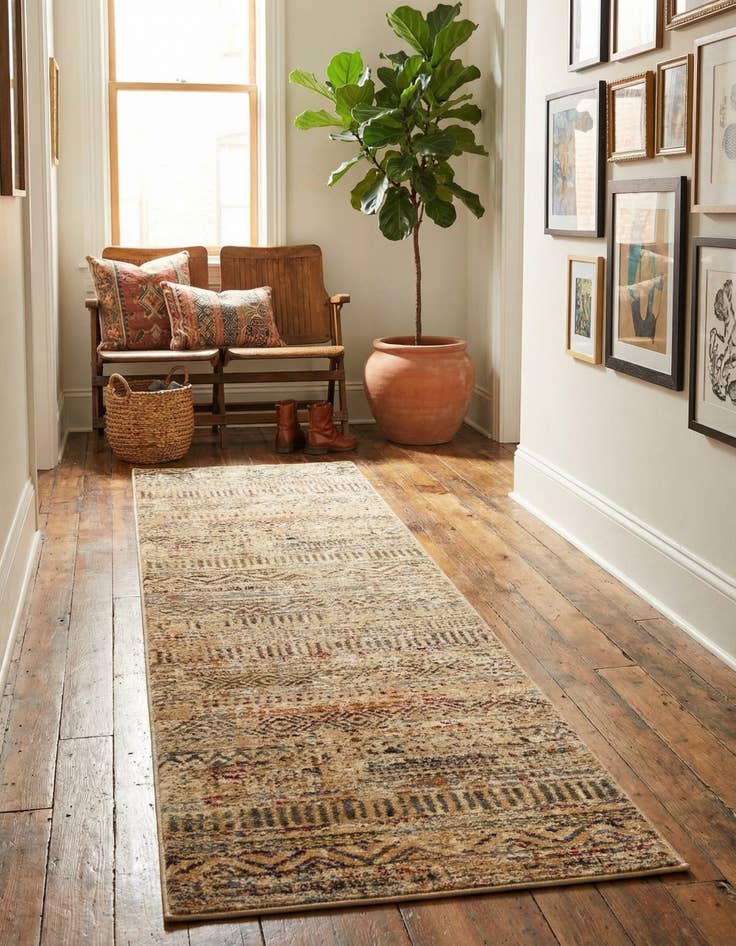 Detail image of 2' x 9' Saturn Runner Rug