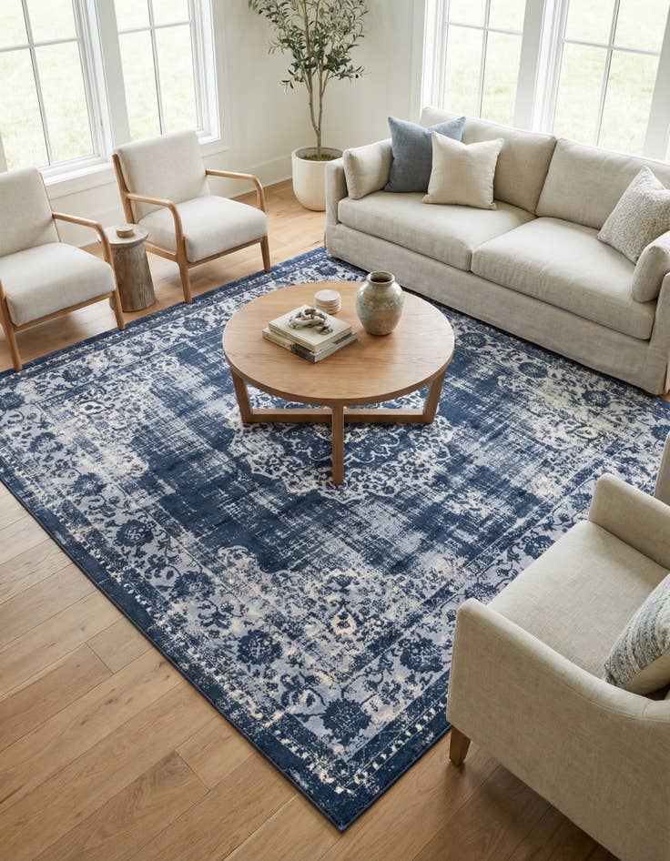 Detail image of 7' 10 x 7' 10 Estate Square Rug