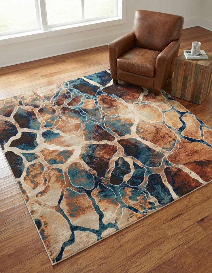 Detail image of 6' x 6' Gossamer Square Rug