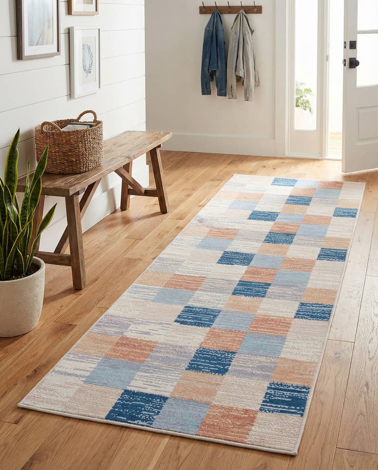 Detail image of 2' 2 x 6' Easy-Clean Oasis Indoor / Outdoor Runner Rug