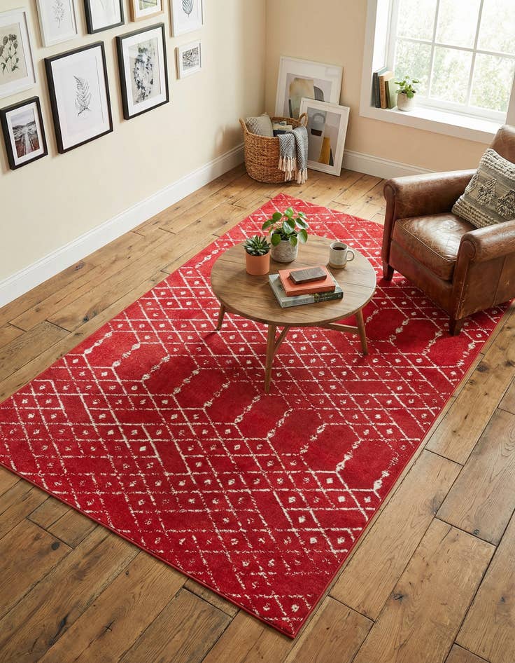 Detail image of 6' x 9' Paxon Trellis Rug