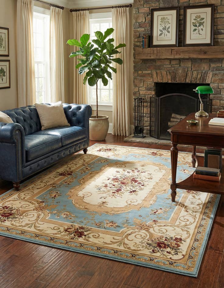 Detail image of 7' 10 x 11' Chateau Rug