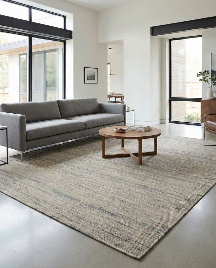 6' 10 x 9' 8 Hand Woven Kilim Modern Wool Rug