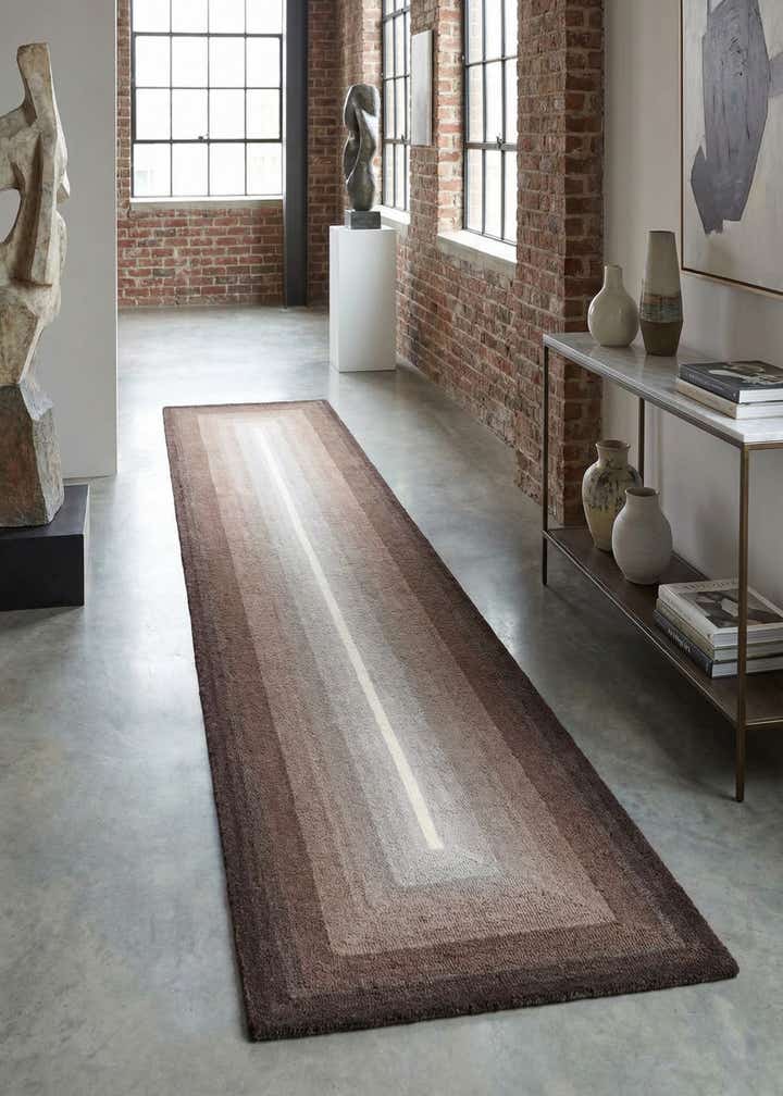 2' 7 x 12' Ombre Wool Runner Rug
