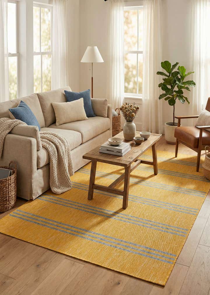 5' 3 x 8' Easy-Clean Jill Zarin Anguilla Indoor / Outdoor Rug