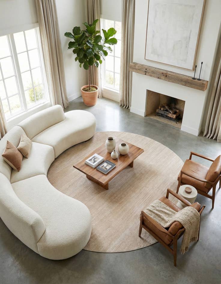 Detail image of Jill Zarin 10' x 10' Uptown Round Rug