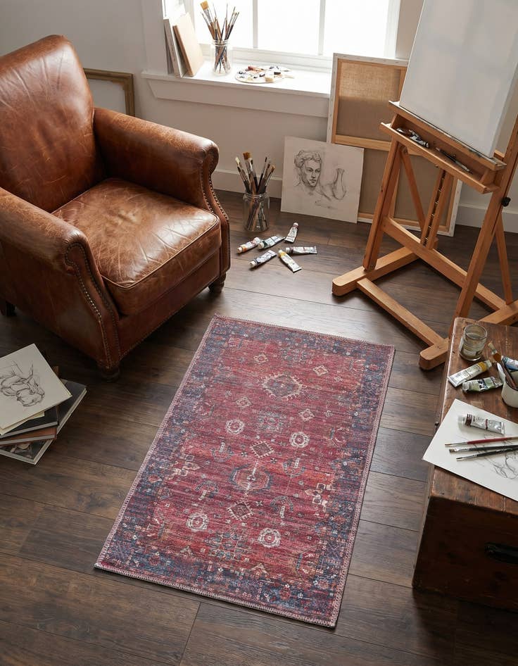 Detail image of 2' x 3' Washable Maahru Rug