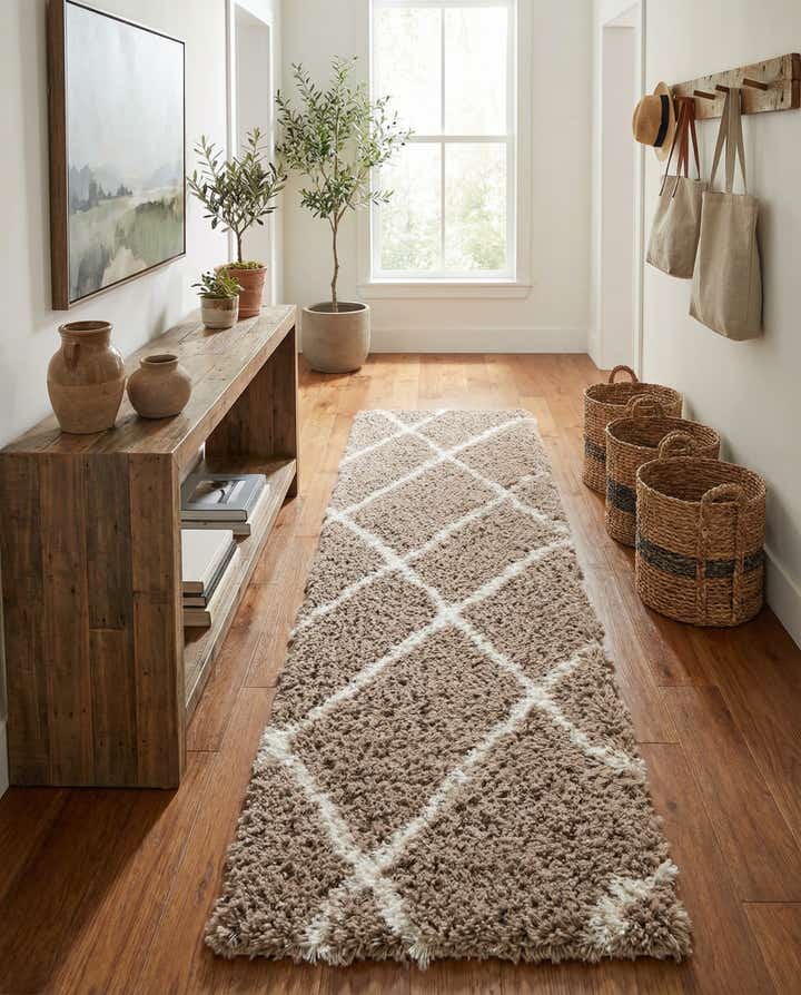 2' 7 x 10' Infinity Shag Runner Rug