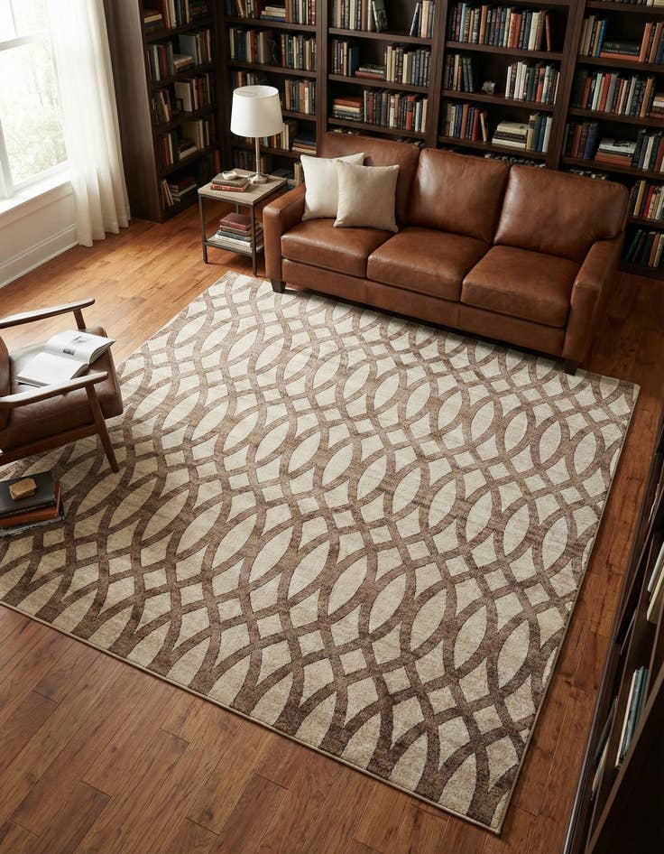 Detail image of 8' x 8' Nepal Square Rug