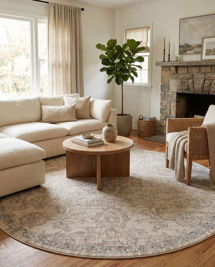 10' x 10' Oregon Round Rug