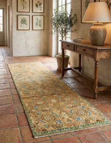 1' 11 x 7' 5 Hamedan Runner Rug