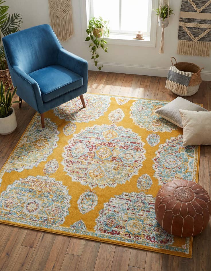 Detail image of 5' 5 x 5' 5 Paragon Square Rug