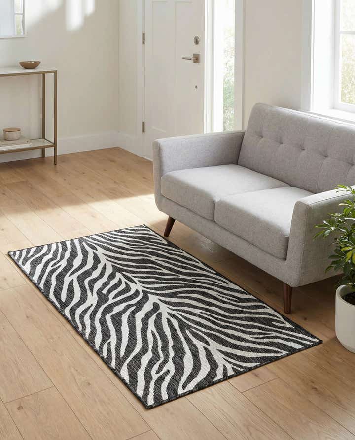 3' x 5' 3 Easy-Clean Safari Indoor / Outdoor Rug