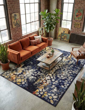 8' x 10' Washable Carnevale Rug