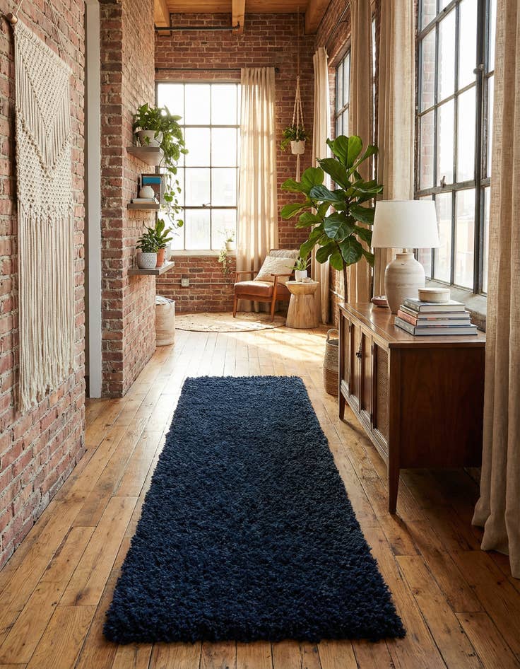 Detail image of 2' 7 x 12' Marilyn Monroe&trade; Shag Runner Rug