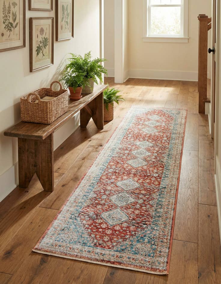 Detail image of 2' 7 x 10' 2 Newport Runner Rug