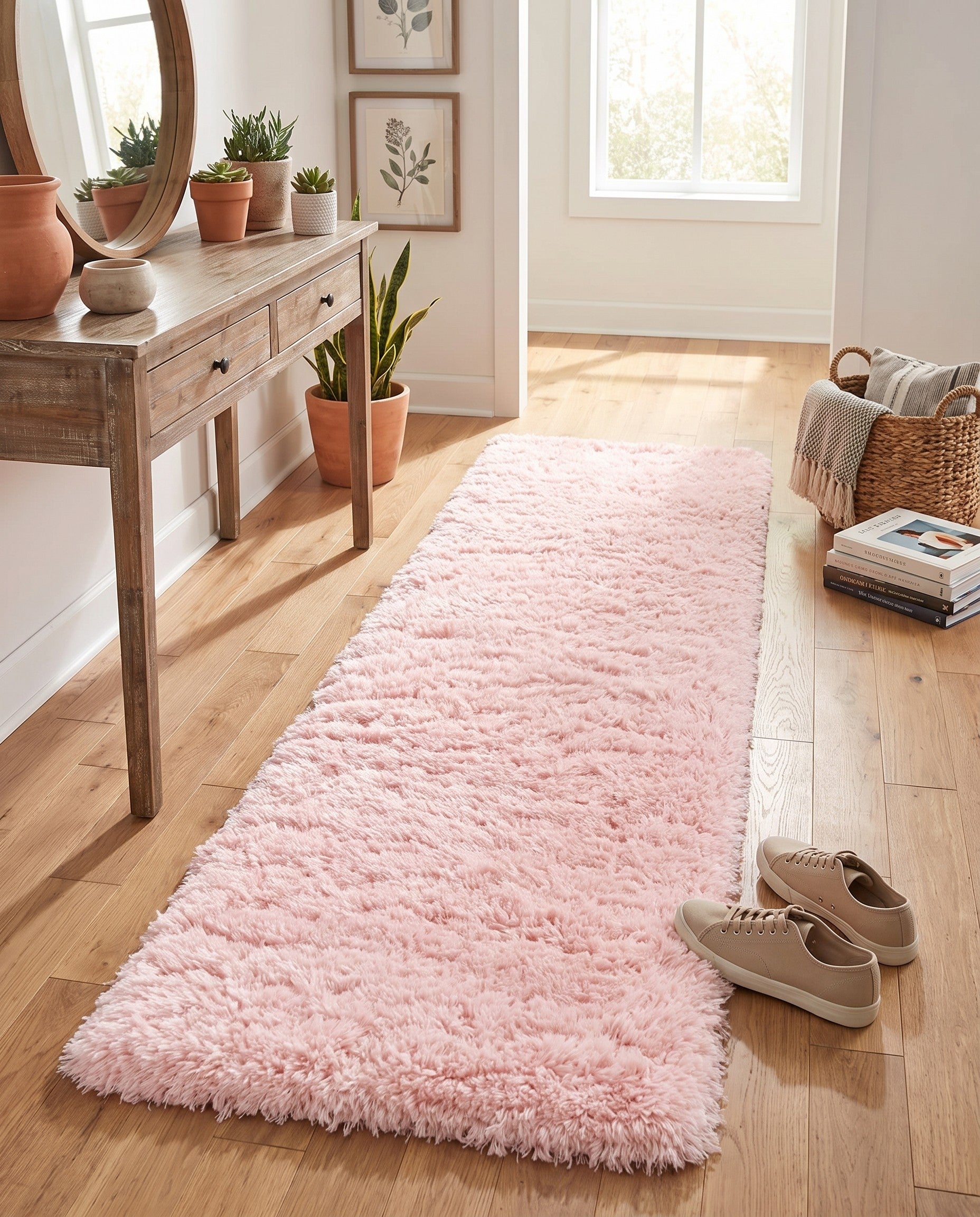 2' x 8' Infinity Shag Runner Rug