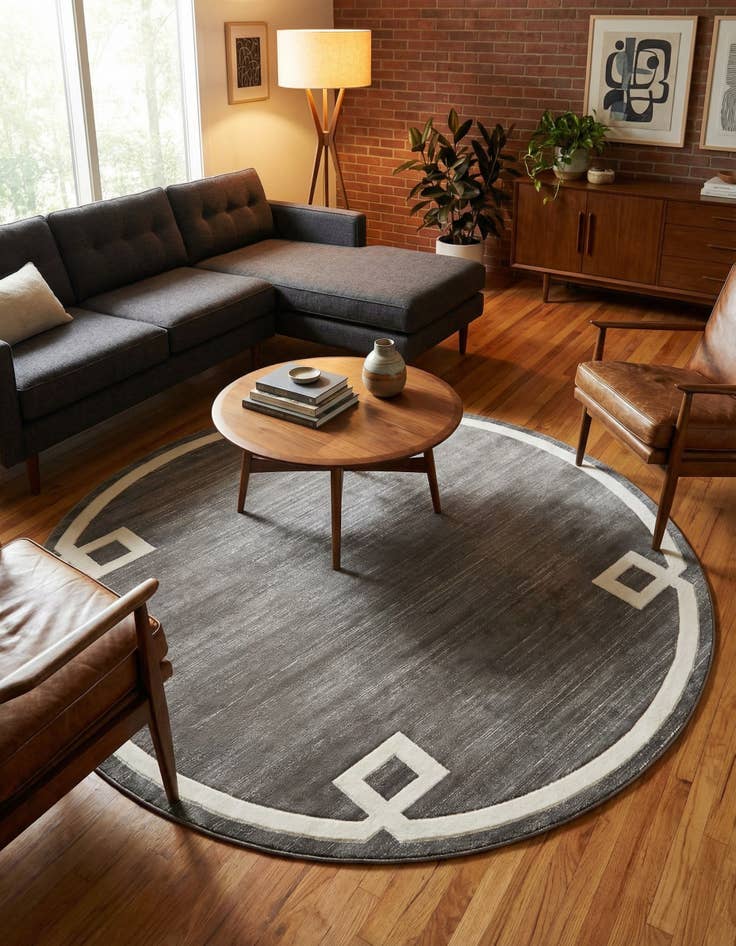 Detail image of 8' x 8' Uptown Lenox Hill Round Rug