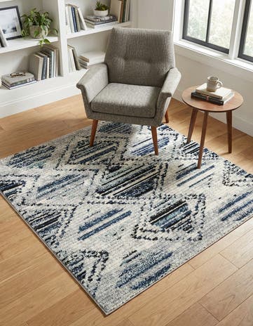 5' 3 x 5' 3 Tagine Square Rug
