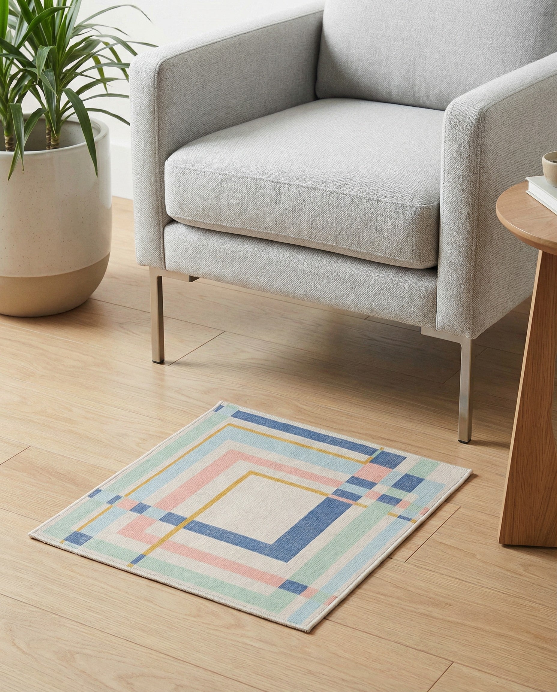 1' 4 x 1' 4 Lotus Sample Rug