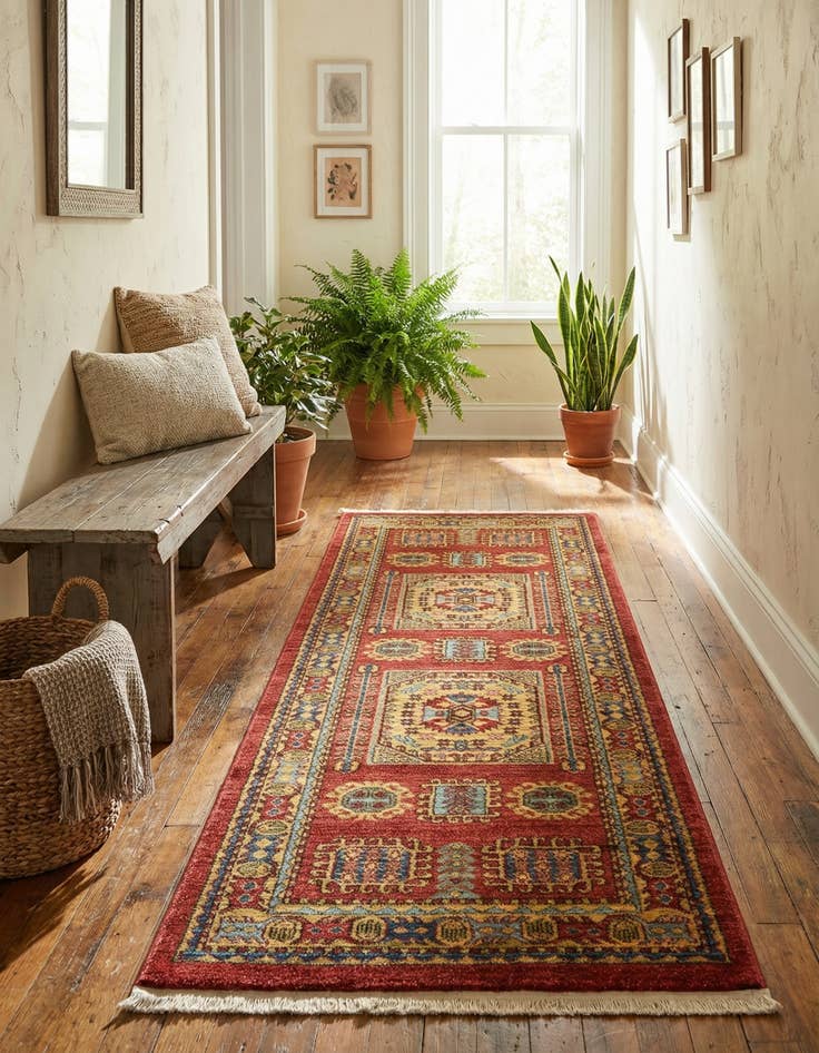 Detail image of 2' 7 x 7' Sara Runner Rug