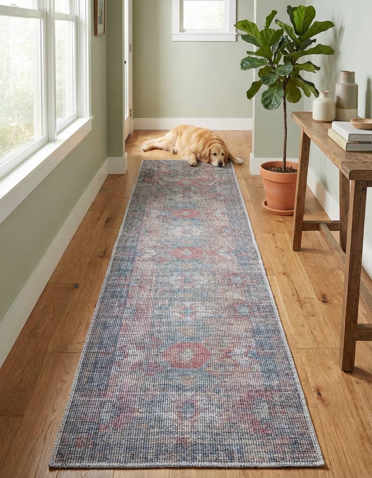 Detail image of 2' x 10'  Washable Sisu Runner Rug