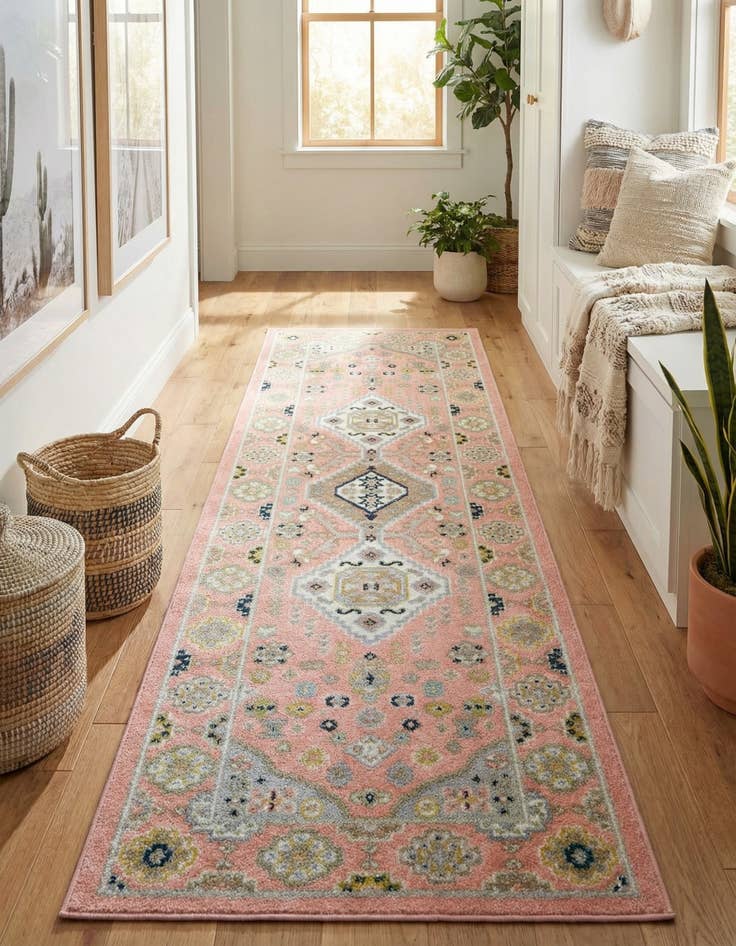 Detail image of 2' x 6' Kamala Washable Runner Rug