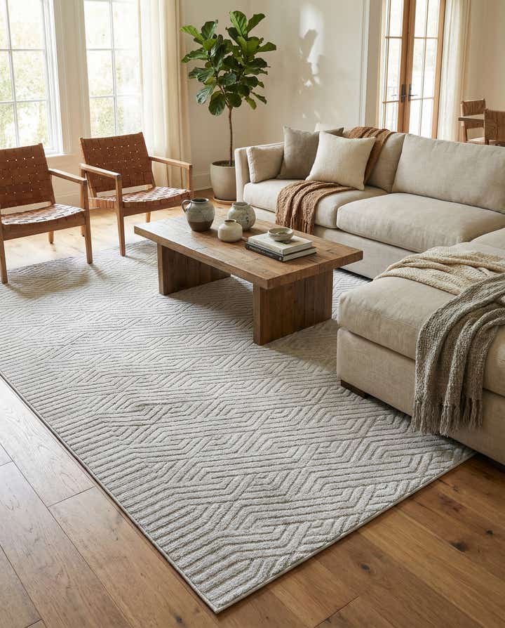 9' x 12' 2 Easy-Clean Sabrina Soto Hudson Indoor / Outdoor Rug