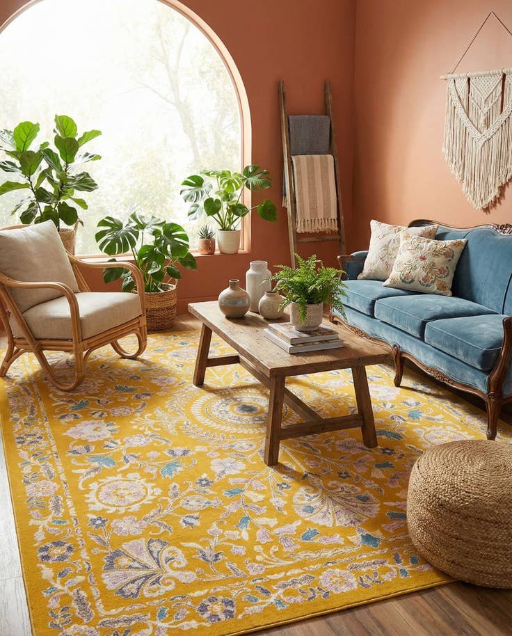 Detail image of 8' x 10' Blossom Rug