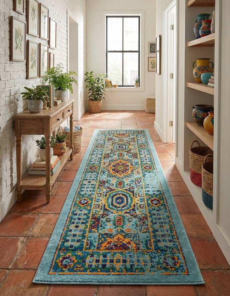 Detail image of 2' x 6' Calypso Runner Rug