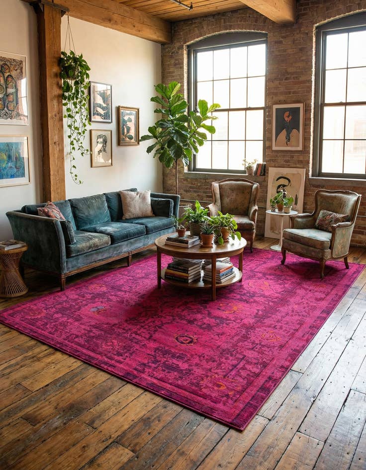 Detail image of 9' x 12' 2  Washable Palazzo Rug