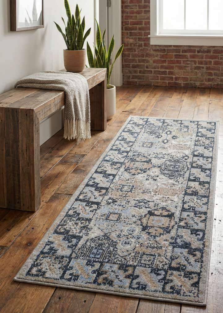 2' x 5' Kamala Washable Runner Rug