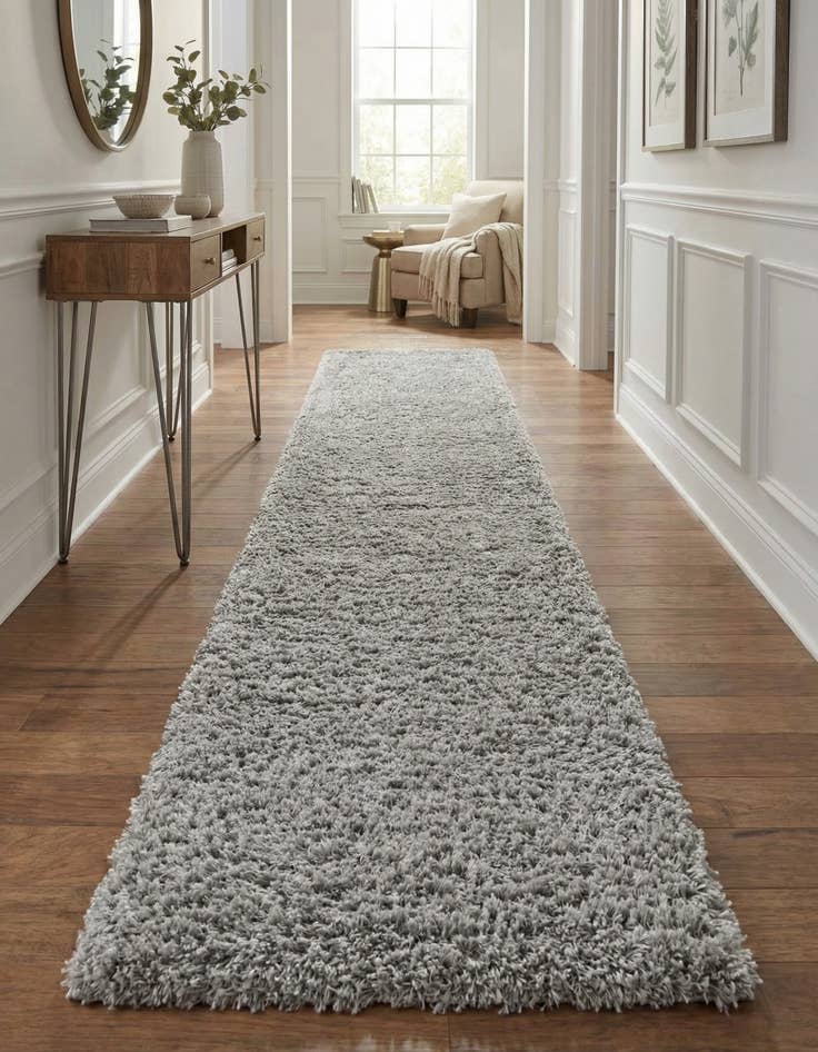 Detail image of 2' 7 x 13' Infinity Shag Runner Rug