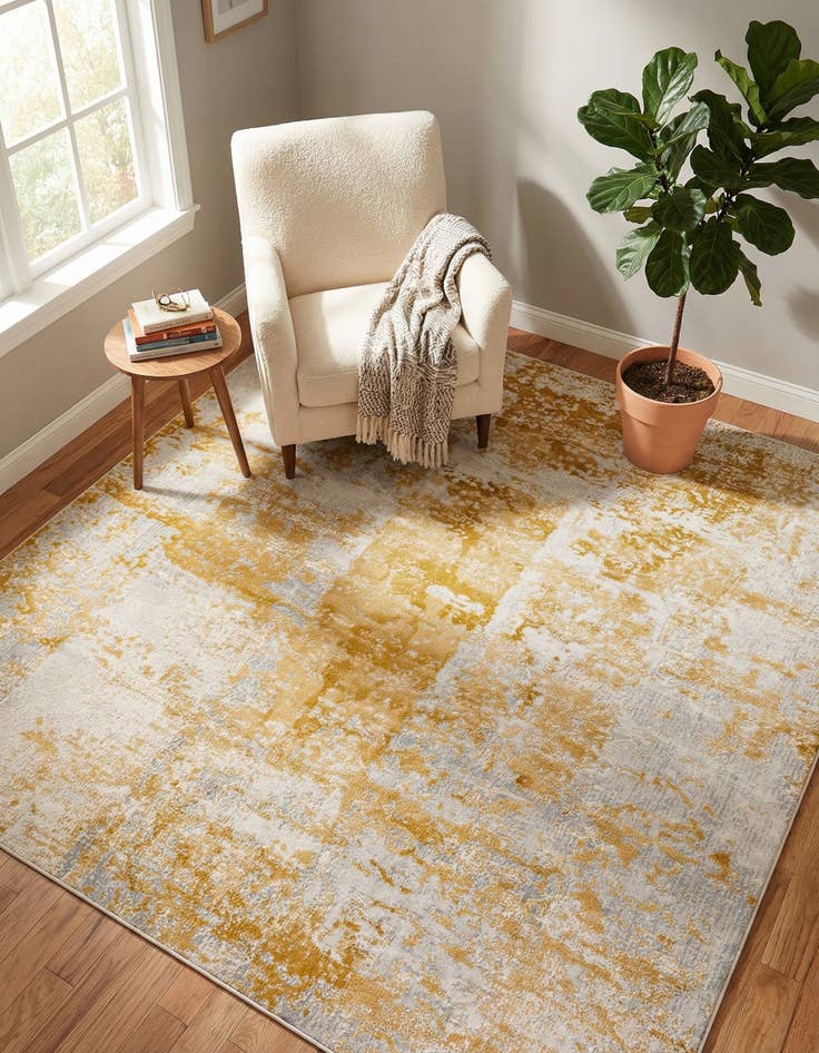 Detail image of 7' 10 x 7' 10 Finsbury Square Rug