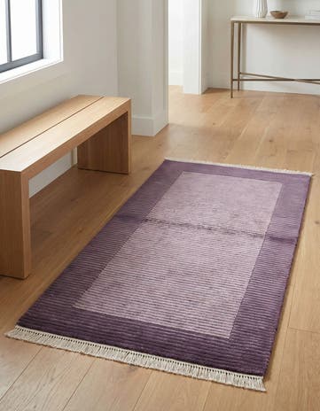 2' 7 x 5' 1 Hand Knotted Darya Wool Rug