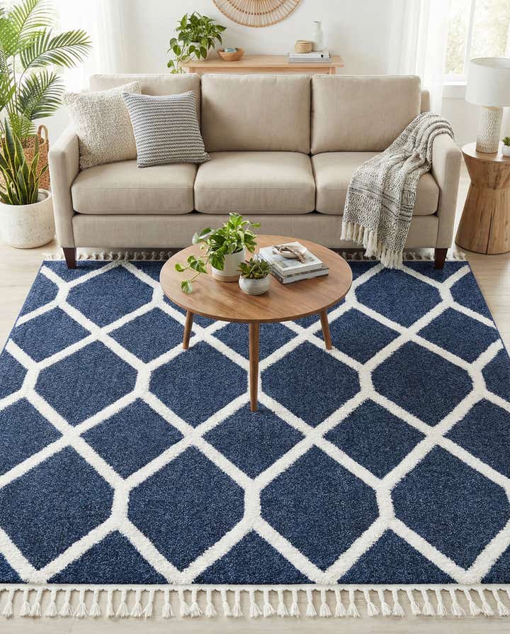 7' 10 x 7' 10 Boho Square Rug