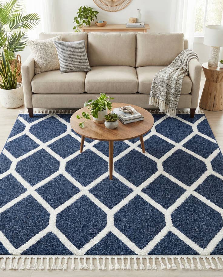 Detail image of 7' 10 x 7' 10 Boho Square Rug