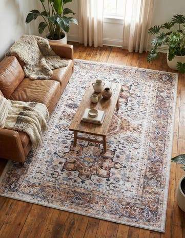 7' 1 x 10' Washable Yara Rug