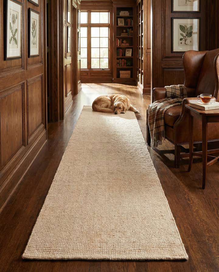 2' x 8' Hand Woven Jill Zarin English Manor Wool Runner Rug